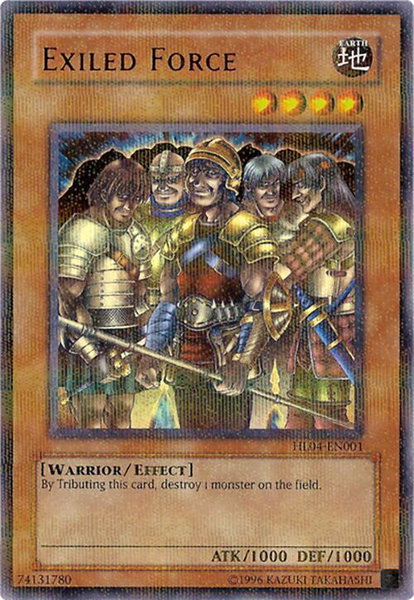 Exiled Force trading card from Hobby League 4 Exiled Force - Hobby League 4 YuGiOh trading card