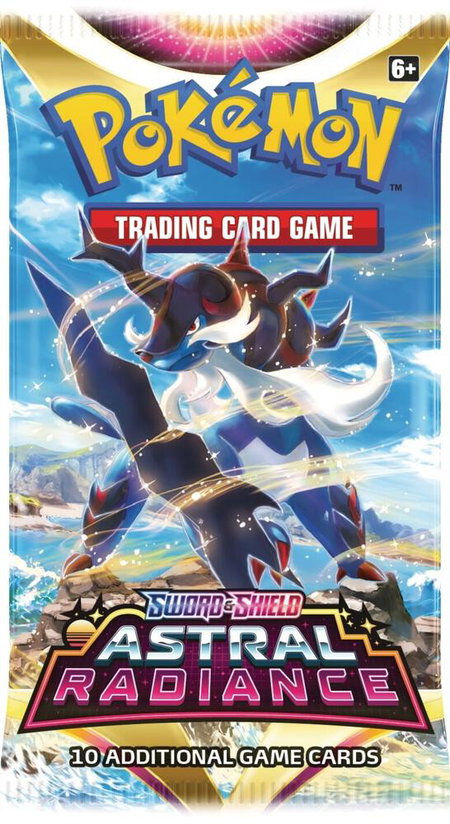 Astral Radiance Booster Pack - SWSH10: Astral Radiance Pokémon trading card