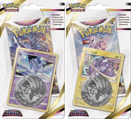 Astral Radiance Single Pack Blister [Set of 2] - SWSH10: Astral Radiance Pokémon trading card
