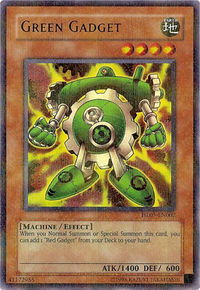 Green Gadget - Hobby League 5 (HL05) #HL05-EN002 - Rare YuGiOh Trading Card