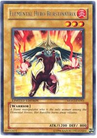 Elemental Hero Burstinatrix - McDonald's Promo Series 2 (MDP2) #MDP2-EN003 - Rare YuGiOh Trading Card
