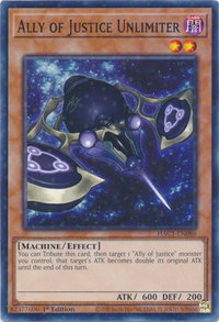 Ally of Justice Unlimiter (Duel Terminal) - Hidden Arsenal: Chapter 1 (HAC1) #HAC1-EN086 - Duel Terminal Technology Common YuGiOh Trading Card