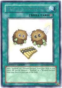 The Flute of Summoning Kuriboh - McDonald's Promo Series 2 (MDP2) #MDP2-EN004 - Rare YuGiOh Trading Card