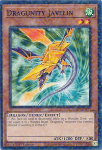 Dragunity Javelin (Duel Terminal) - Hidden Arsenal: Chapter 1 (HAC1) #HAC1-EN157 - Duel Terminal Technology Common YuGiOh Trading Card