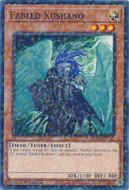 Fabled Kushano (Duel Terminal) - Hidden Arsenal: Chapter 1 YuGiOh trading card