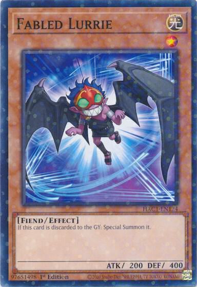 Fabled Lurrie (Duel Terminal) - Hidden Arsenal: Chapter 1 YuGiOh trading card