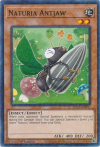 Naturia Antjaw (Duel Terminal) - Hidden Arsenal: Chapter 1 (HAC1) #HAC1-EN097 - Duel Terminal Technology Common YuGiOh Trading Card