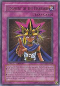 Judgment of the Pharaoh - Shonen Jump Magazine Promos YuGiOh trading card