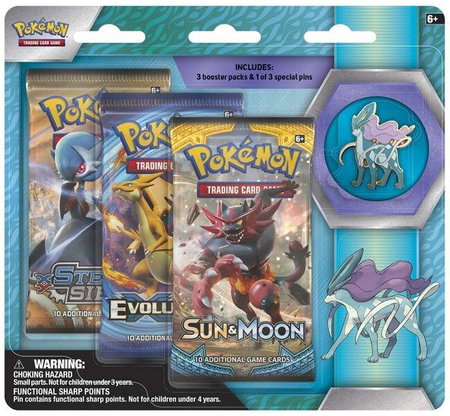 Legendary Beasts Collector Pin 3 Pack Blister [Suicune] - Miscellaneous Cards & Products Pokémon trading card