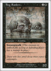 Bog Raiders - Starter 1999 (S99) #66 - Common Magic: The Gathering Trading Card