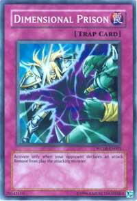 Dimensional Prison - World Championship 2008 (WC08) #WC08-EN003 - Super Rare YuGiOh Trading Card