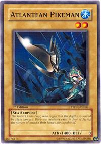Atlantean Pikeman - Phantom Darkness YuGiOh trading card