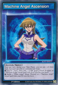 Machine Angel Ascension - Speed Duel GX: Duel Academy Box  #SGX1-ENS13 - Common / Short Print YuGiOh Trading Card