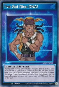 I've Got Dino DNA! - Speed Duel GX: Duel Academy Box  #SGX1-ENS19 - Common / Short Print YuGiOh Trading Card