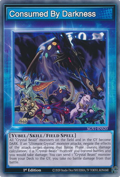 Consumed By Darkness trading card from Speed Duel GX: Duel Academy Box Consumed By Darkness - Speed Duel GX: Duel Academy Box YuGiOh trading card