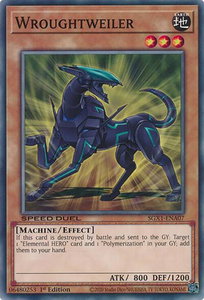 Wroughtweiler - Speed Duel GX: Duel Academy Box  #SGX1-ENA07 - Common / Short Print YuGiOh Trading Card