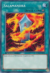 Salamandra - Speed Duel GX: Duel Academy Box  #SGX1-ENH12 - Common / Short Print YuGiOh Trading Card