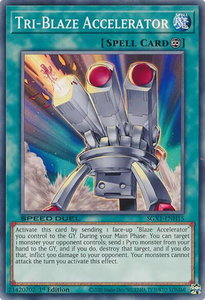 Tri-Blaze Accelerator - Speed Duel GX: Duel Academy Box  #SGX1-ENH15 - Common / Short Print YuGiOh Trading Card