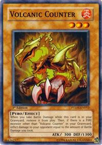 Volcanic Counter trading card from Phantom Darkness Volcanic Counter - Phantom Darkness YuGiOh trading card