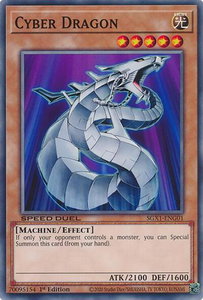 Cyber Dragon - Speed Duel GX: Duel Academy Box  #SGX1-ENG01 - Common / Short Print YuGiOh Trading Card