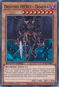 Destiny HERO - Dogma - Speed Duel GX: Duel Academy Box  #SGX1-ENB07 - Common / Short Print YuGiOh Trading Card