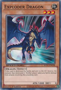 Exploder Dragon - Speed Duel GX: Duel Academy Box  #SGX1-ENG08 - Common / Short Print YuGiOh Trading Card