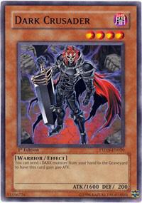 Dark Crusader trading card from Phantom Darkness Dark Crusader - Phantom Darkness YuGiOh trading card