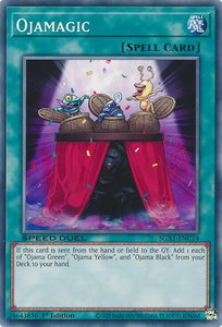 Ojamagic - Speed Duel GX: Duel Academy Box  #SGX1-ENC14 - Common / Short Print YuGiOh Trading Card