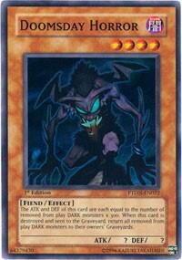 Doomsday Horror - Phantom Darkness (PTDN) #PTDN-EN022 - Super Rare YuGiOh Trading Card