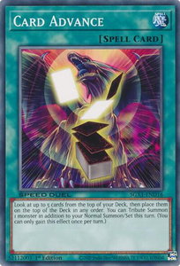 Card Advance - Speed Duel GX: Duel Academy Box  #SGX1-END16 - Common / Short Print YuGiOh Trading Card
