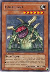 Gigaplant trading card from Phantom Darkness Gigaplant - Phantom Darkness YuGiOh trading card