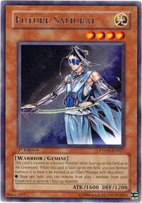 Future Samurai trading card from Phantom Darkness Future Samurai - Phantom Darkness YuGiOh trading card
