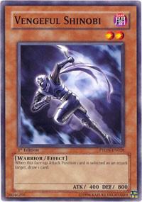Vengeful Shinobi - Phantom Darkness YuGiOh trading card