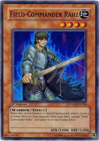 Field-Commander Rahz - Phantom Darkness (PTDN) #PTDN-EN030 - Super Rare YuGiOh Trading Card
