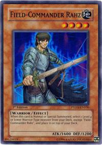 Field-Commander Rahz trading card from Phantom Darkness Field-Commander Rahz - Phantom Darkness YuGiOh trading card