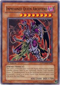 Imprisoned Queen Archfiend - Phantom Darkness YuGiOh trading card