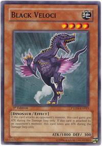 Black Veloci - Phantom Darkness (PTDN) #PTDN-EN033 - Common / Short Print YuGiOh Trading Card