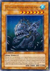 Superancient Deepsea King Coelacanth - Phantom Darkness (PTDN) #PTDN-EN034 - Ultra Rare YuGiOh Trading Card