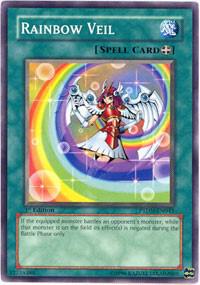 Rainbow Veil - Phantom Darkness YuGiOh trading card