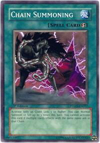 Chain Summoning - Phantom Darkness (PTDN) #PTDN-EN057 - Common / Short Print YuGiOh Trading Card