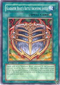 Gladiator Beast's Battle Archfiend Shield - Phantom Darkness (PTDN) #PTDN-EN060 - Common / Short Print YuGiOh Trading Card