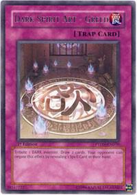 Dark Spirit Art - Greed - Phantom Darkness YuGiOh trading card