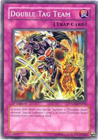 Double Tag Team trading card from Phantom Darkness Double Tag Team - Phantom Darkness YuGiOh trading card