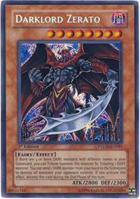 Darklord Zerato - Phantom Darkness YuGiOh trading card