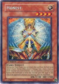 Honest - Light of Destruction (LODT) #LODT-EN001 - Secret Rare YuGiOh Trading Card