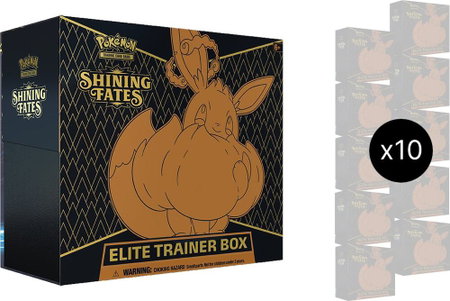 Shining Fates Elite Trainer Box Case trading card from Shining Fates Shining Fates Elite Trainer Box Case - Shining Fates Pokémon trading card