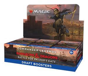 Commander Legends: Battle for Baldur's Gate - Draft Booster Box trading card from Commander Legends: Battle for Baldur's Gate Commander Legends: Battle for Baldur's Gate - Draft Booster Box - Commander Legends: Battle for Baldur's Gate Magic: The Gathering trading card