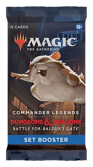 Commander Legends: Battle for Baldur's Gate - Set Booster Pack trading card from Commander Legends: Battle for Baldur's Gate Commander Legends: Battle for Baldur's Gate - Set Booster Pack - Commander Legends: Battle for Baldur's Gate Magic: The Gathering trading card