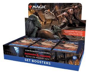 Commander Legends: Battle for Baldur's Gate - Set Booster Box - Commander Legends: Battle for Baldur's Gate Magic: The Gathering trading card