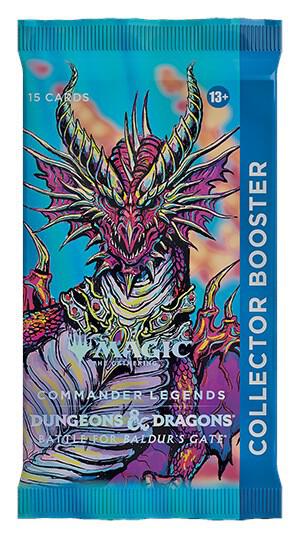 Commander Legends: Battle for Baldur's Gate - Collector Booster Pack - Commander Legends: Battle for Baldur's Gate Magic: The Gathering trading card